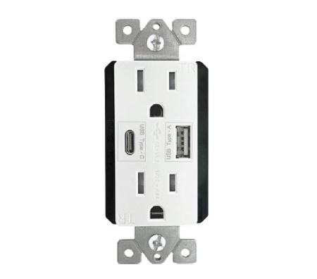 GridRabbit USB Type-C & Type-A outlet