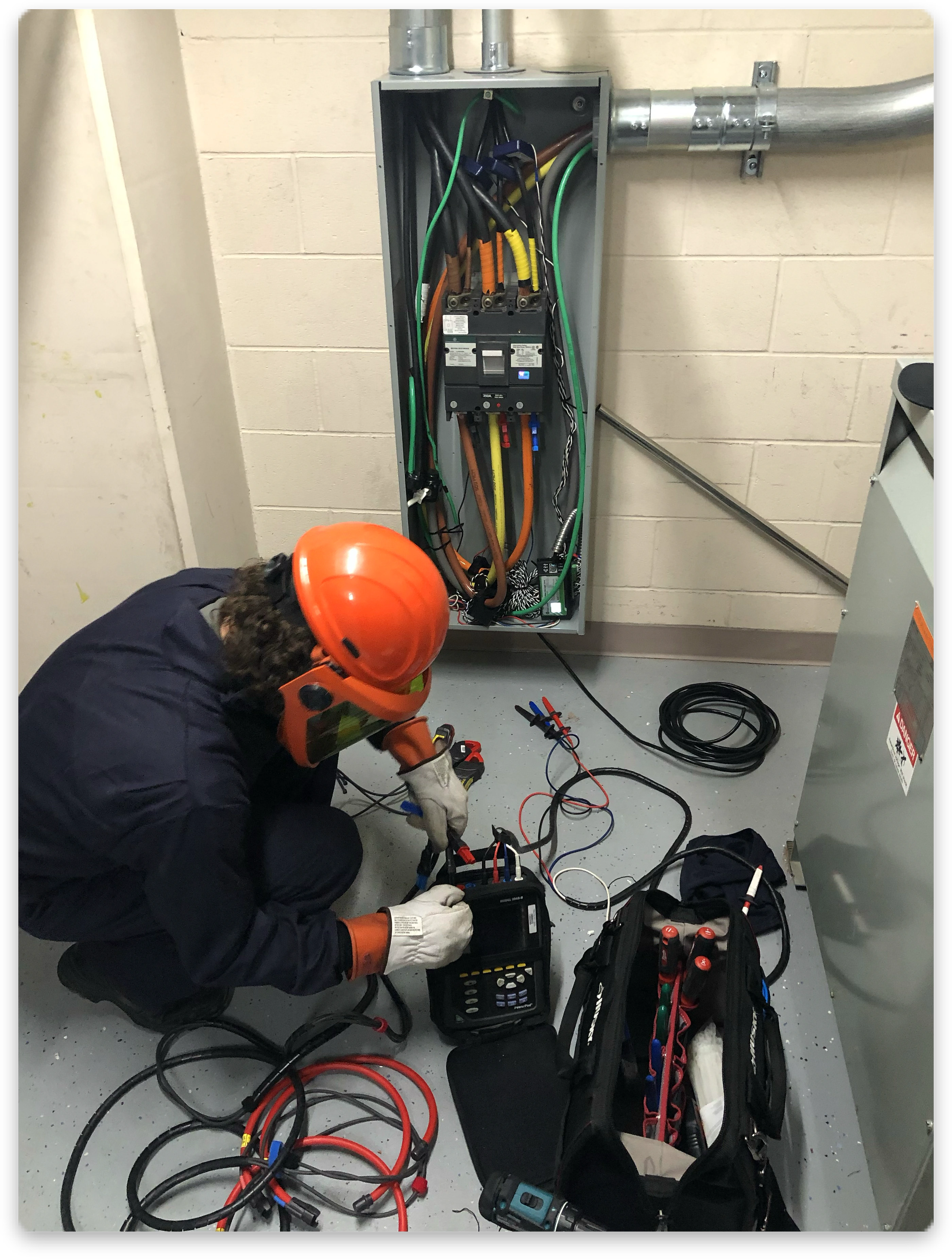 GridRabbit battery storage system installation view 3