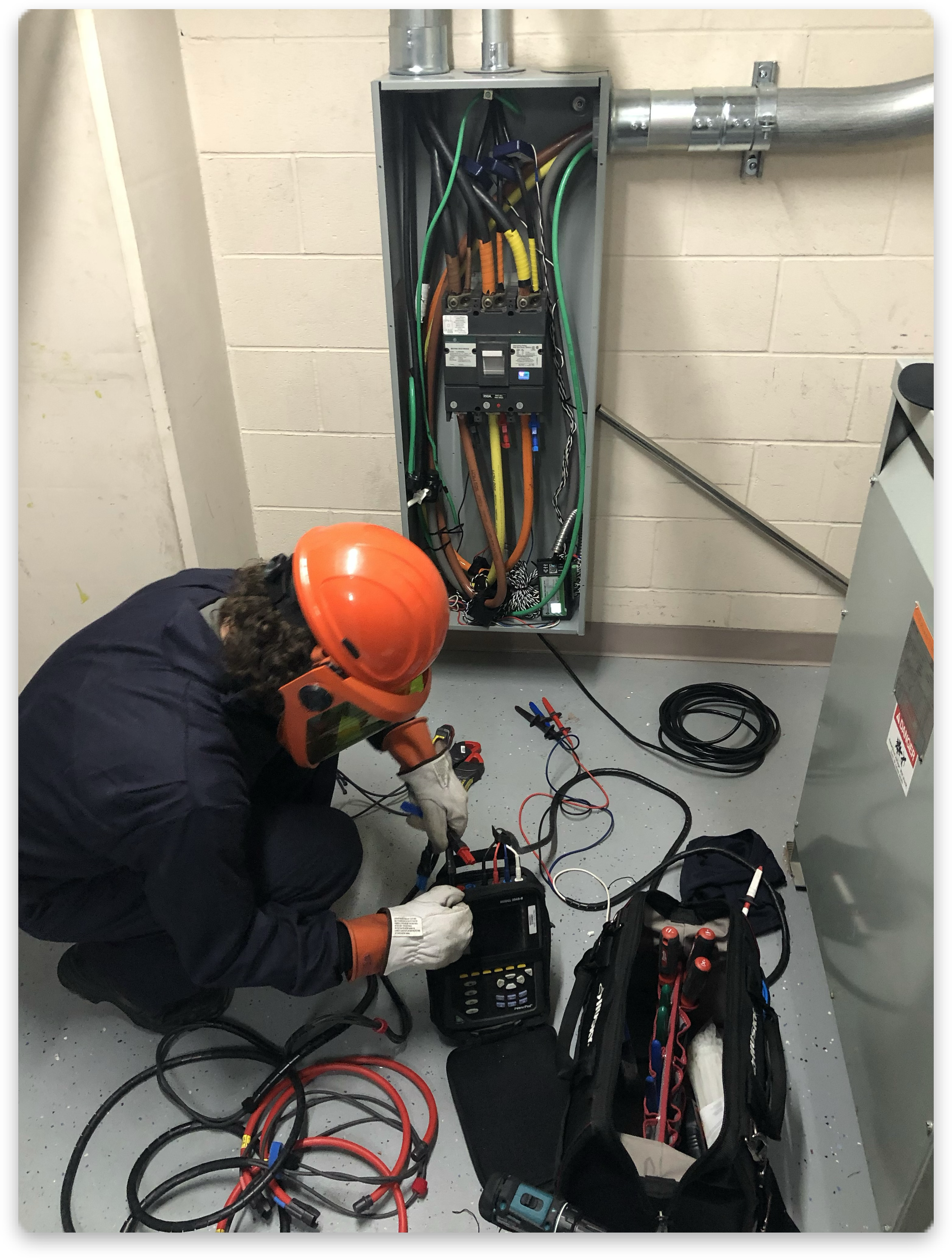 GridRabbit battery storage system installation view 3